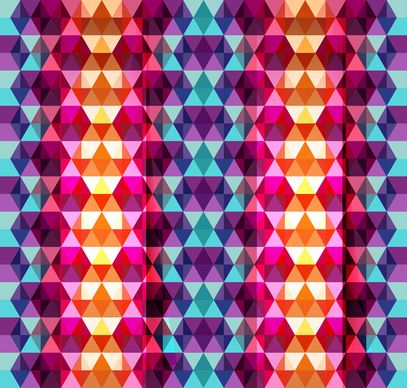 geometric colorful seamless pattern texture design vector background
