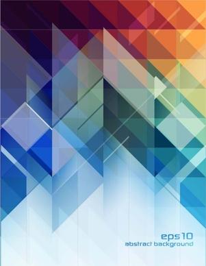 geometry modern abstract background vector