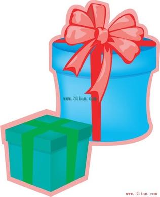 gift packaging vector
