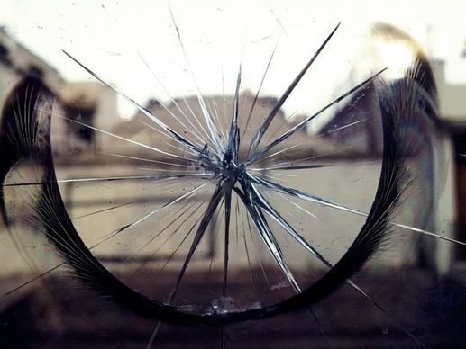 glass broken break