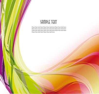 glowing abstract backgrounds vector graphic set