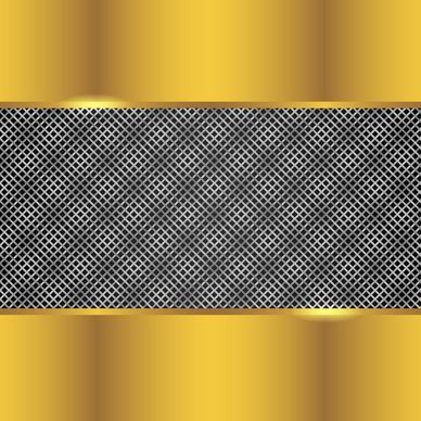 gold and silver metal background