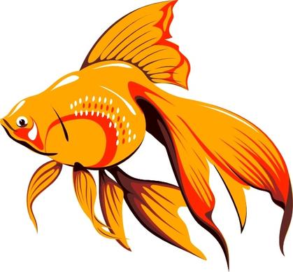 Golden Fish clip art