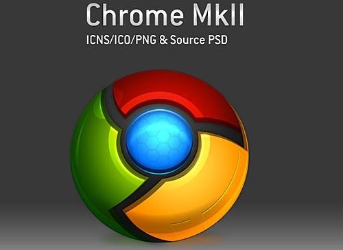 Google Chrome Icon PSD