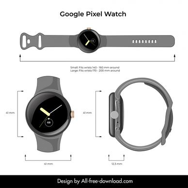 google pixel watch design elements modern elegance