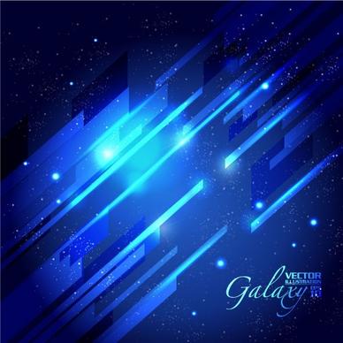 gorgeous blue glare background 03 vector