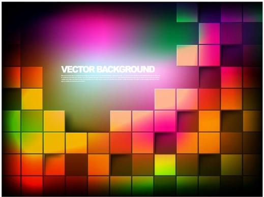 gorgeous box background 02 vector