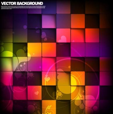 gorgeous box background 03 vector
