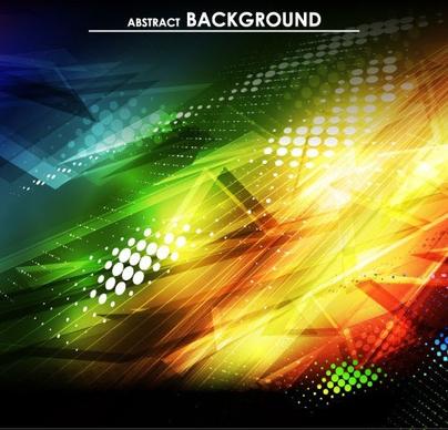 technology background template modern abstract dynamic light effect