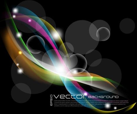 gorgeous bright starlight effects 08 vector