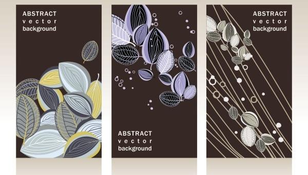 gorgeous card background 01 vector