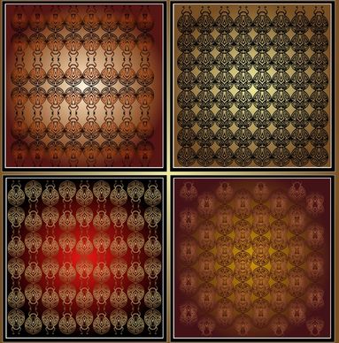 decorative pattern templates elegant repeating symmetric decor