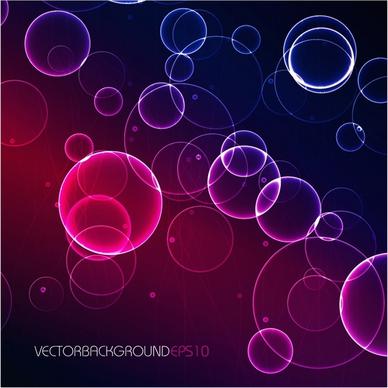 gorgeous glow background vector