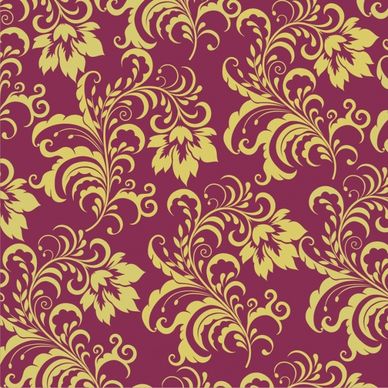 traditional pattern template classical floral curves decor