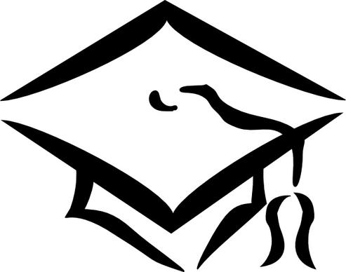 Graduation Clothing Cap clip art