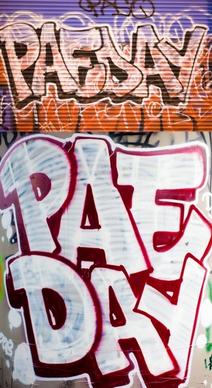 graffiti text highdefinition picture