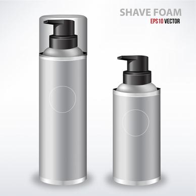 Gray Shave Foam Spray 