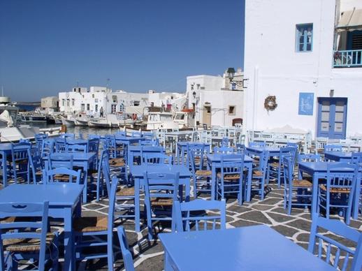greece cyclades table