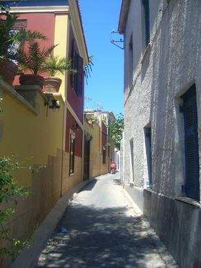 greece summer street