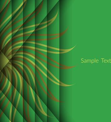 green color abstract background with flower