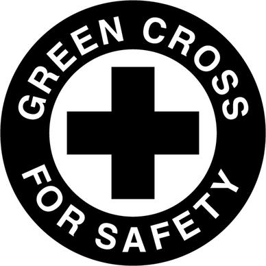 green cross for safety