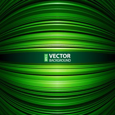 green dynamic lines vector backgrounds