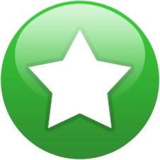Green globe star