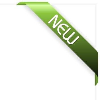 green new ribbon vector