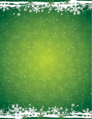 green snow background vector