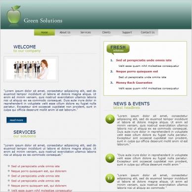 Green Solutions Template