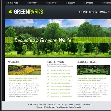 GreenParks Template
