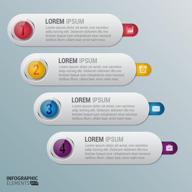 grey lines with color circles infographic template