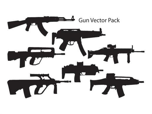 
								Gun Vector Pack							