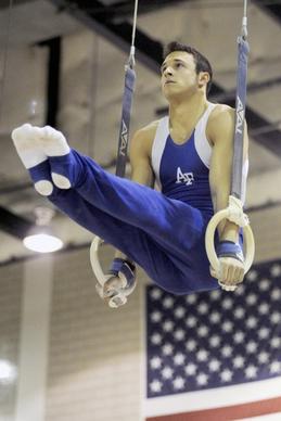 gymnastics gymnast man