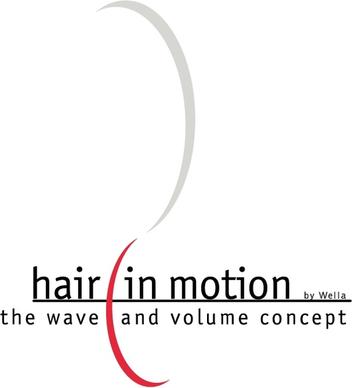 hair in motion