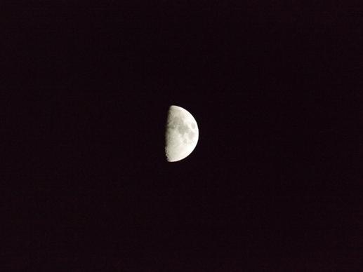 half moon moon