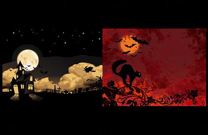 halloween illustration vector