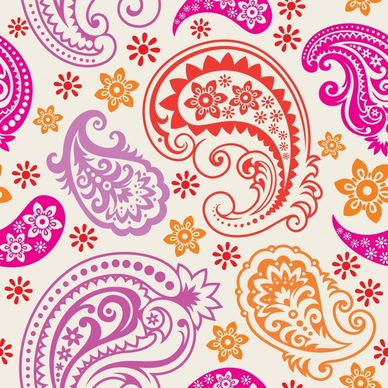 abstract pattern colorful classic traditional decor flat design