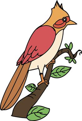 hand drawn bird cartoon styles vector