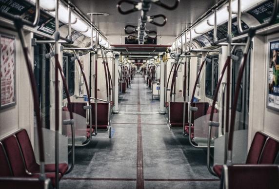 empty seats on metro