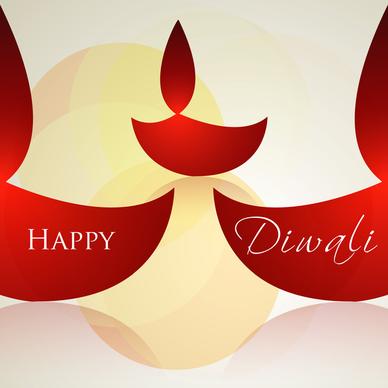 happy diwali design vector colorful background illustration