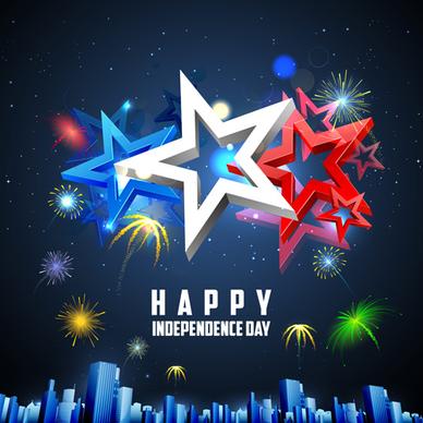 happy independence day design vectors