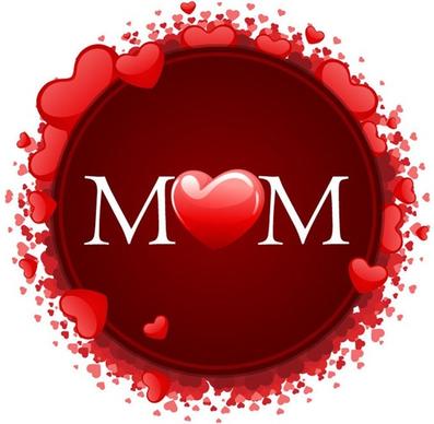 Happy Mother’s Day with Hearts