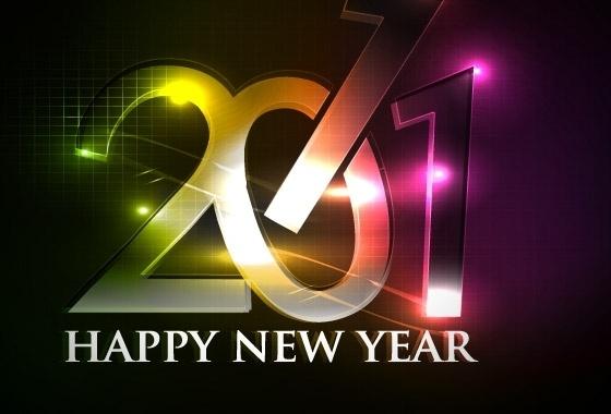 happy new year 2011 eps Vector part04