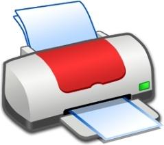 Hardware Printer Red