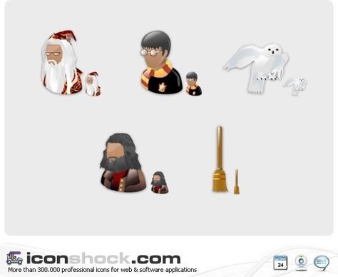 Harry Potter Icons icons pack