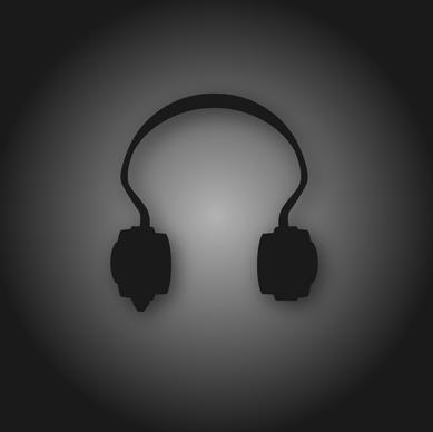 headphones silhouette