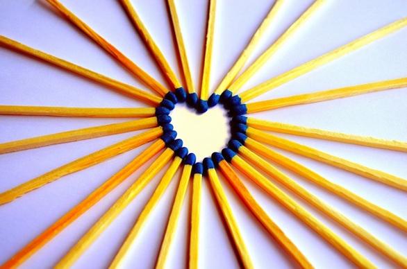 heart of matches