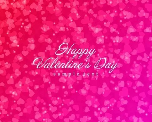 valentine card violet hearts decoration vignette design