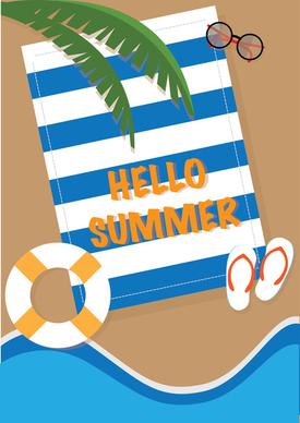 hello summer poster